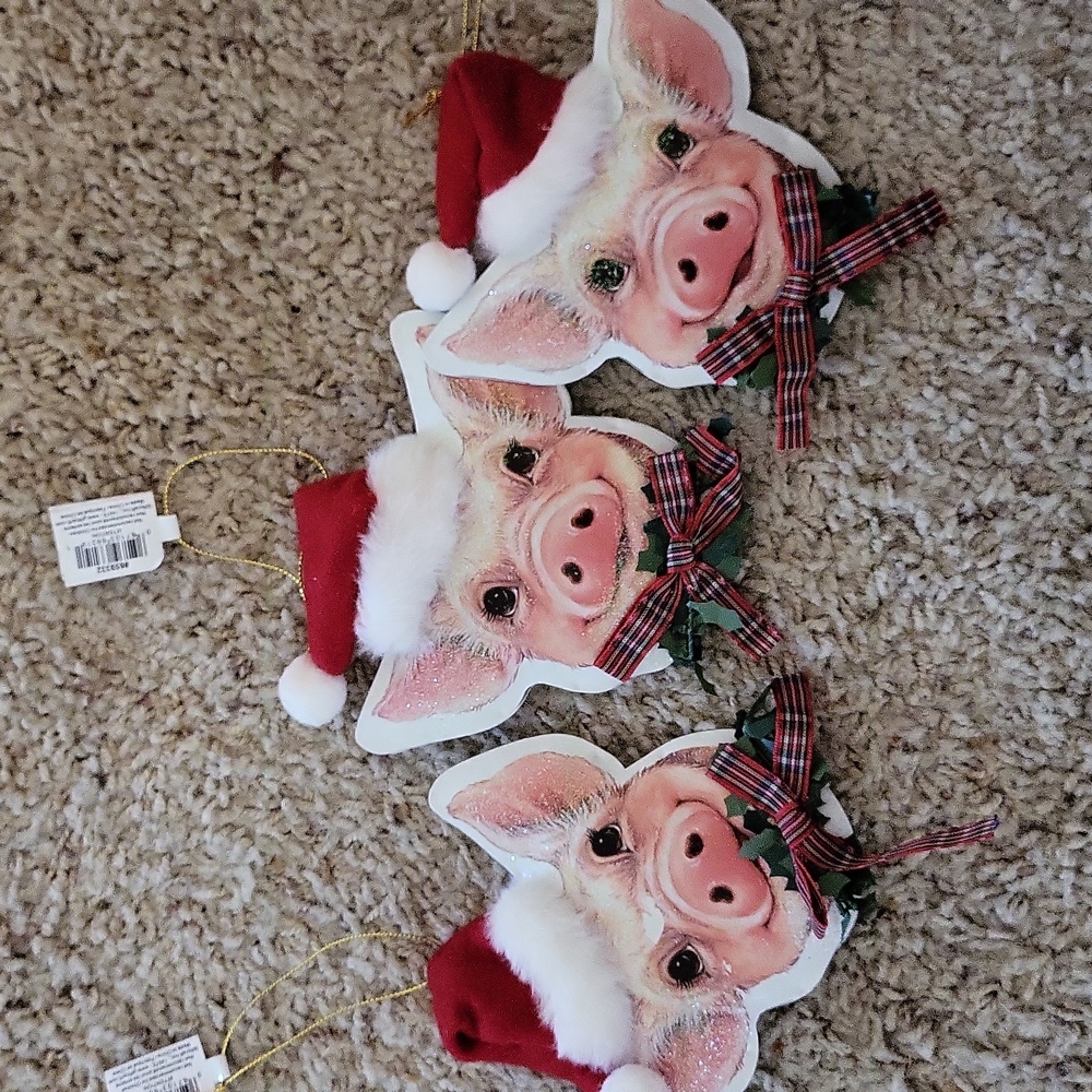 Pig Ornaments